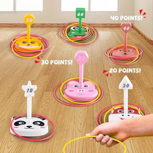 Animal Ring Toss Game - Almaraa Store