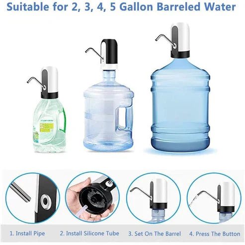 Electric Portable Water Dispenser Pump - Almaraa Store