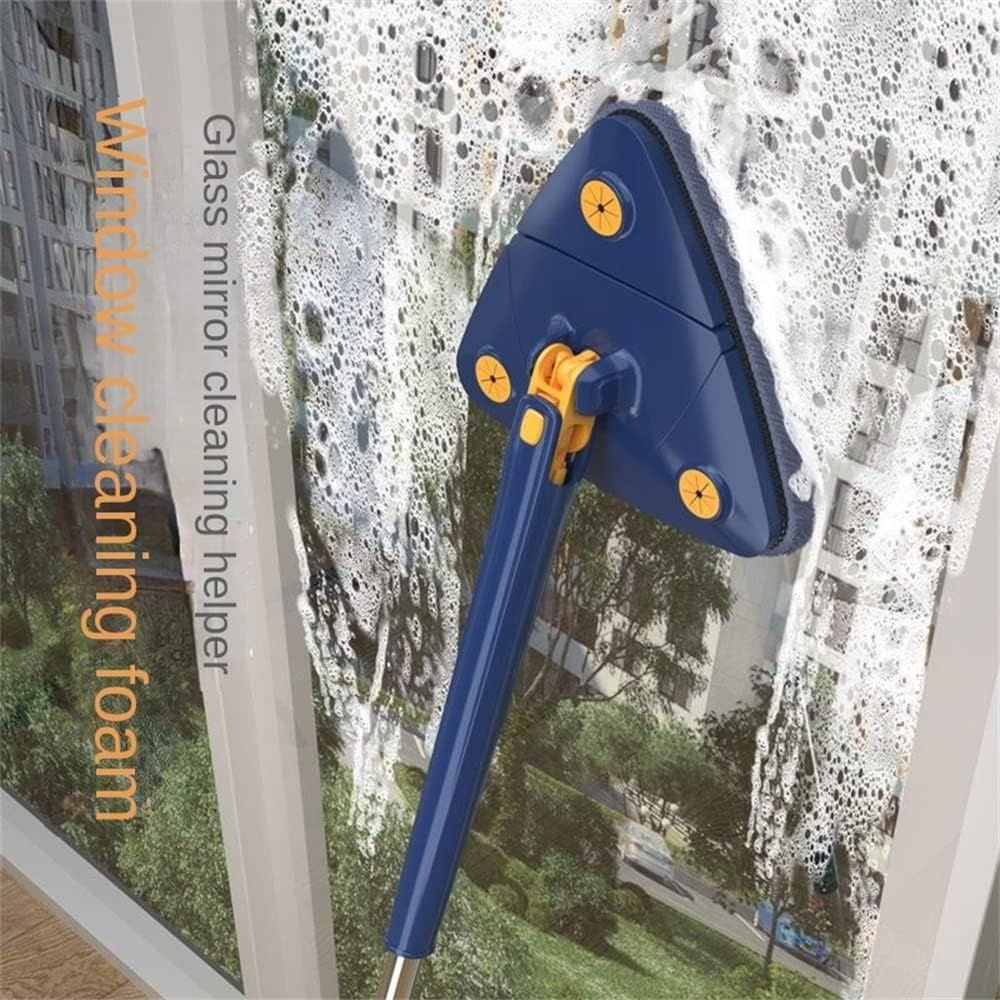 Flexible Triangle Rotary Squeezing Mop - Almaraa Store