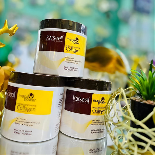 Hair Mask Karseell Collagen 500ml Deep Conditioner - Almaraa Store