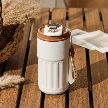 Smart Digital Thermal Bottle Portable Coffee Mug - Almaraa Store
