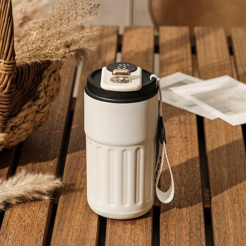 Smart Digital Thermal Bottle Portable Coffee Mug - Almaraa Store