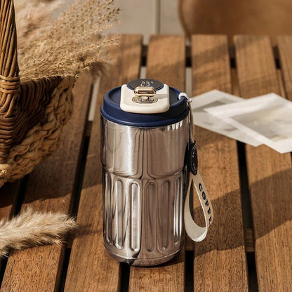 Smart Digital Thermal Bottle Portable Coffee Mug - Almaraa Store
